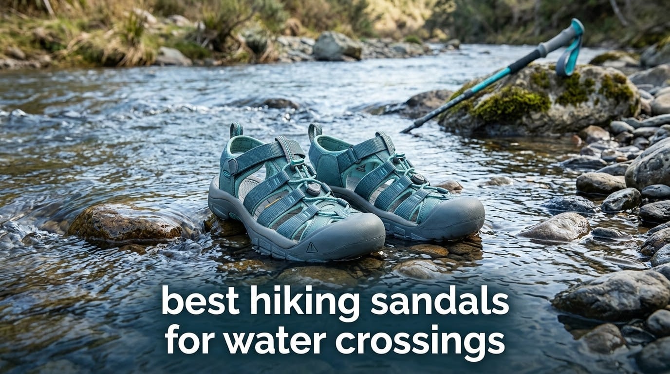 best hiking sandals for water crossings