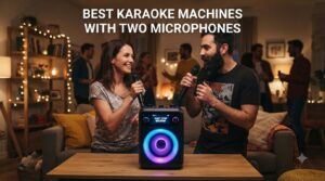 best karaoke machines with two microphones