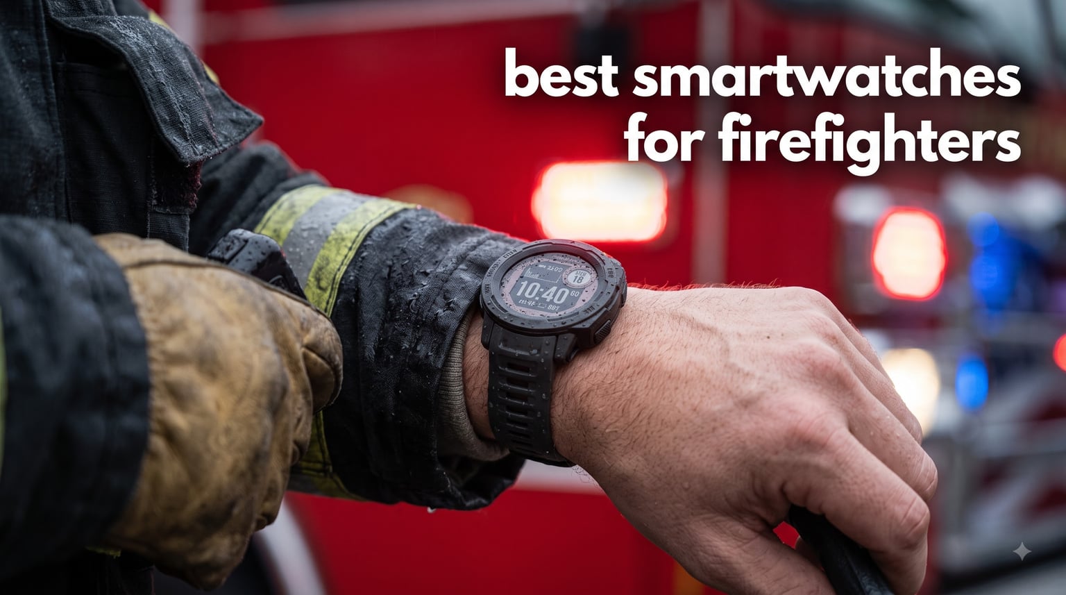 best smartwatches for firefighters