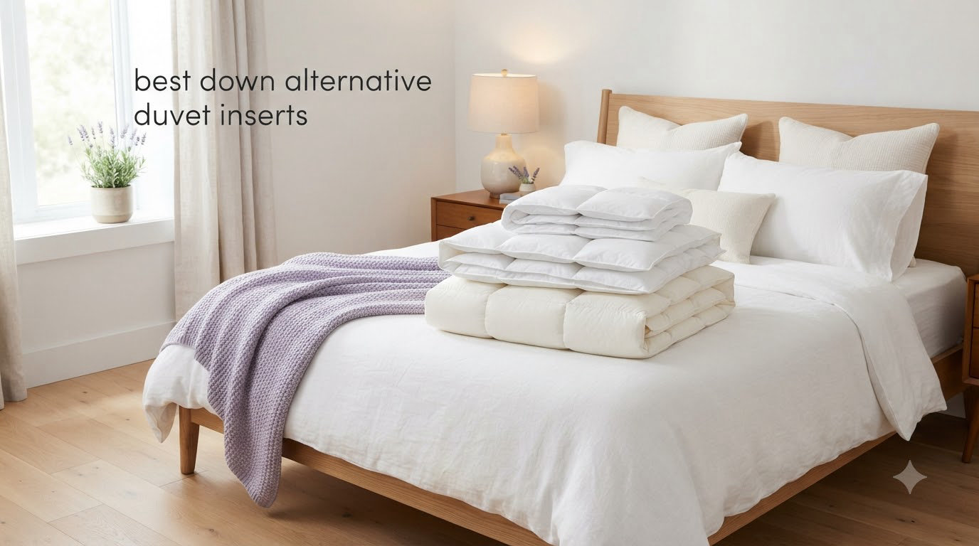 best down alternative duvet inserts