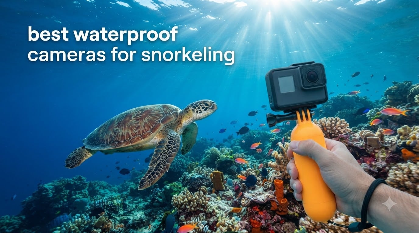 best waterproof cameras for snorkeling