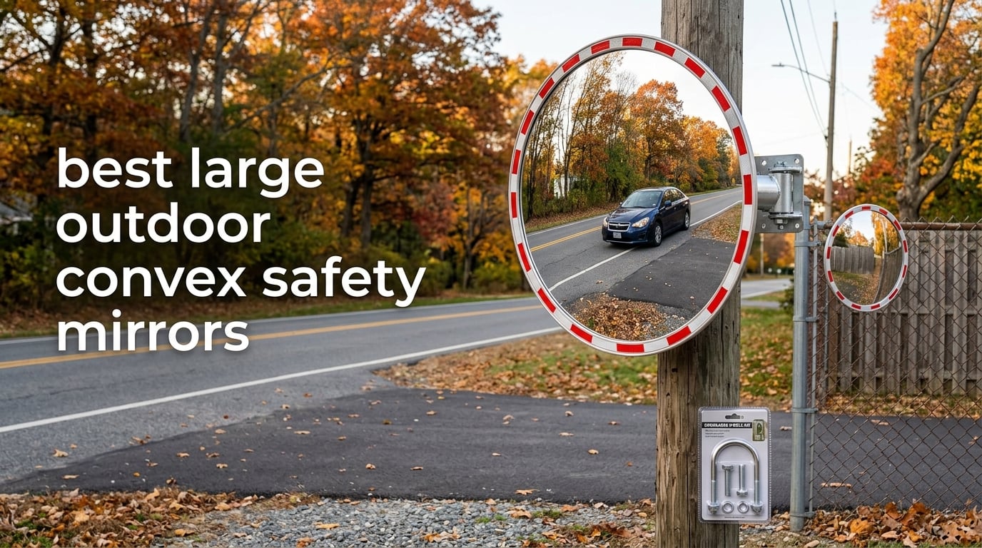 best large outdoor convex safety mirrors