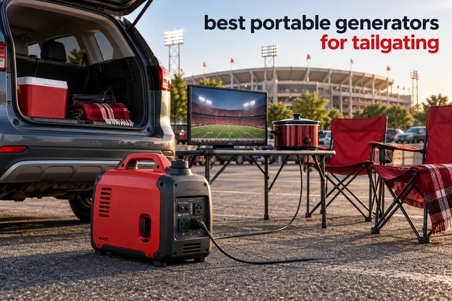 best portable generators for tailgating