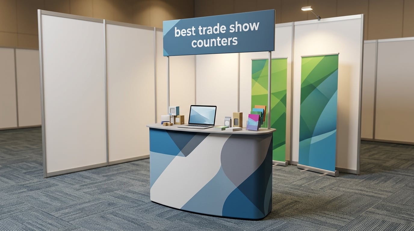 best trade show counters