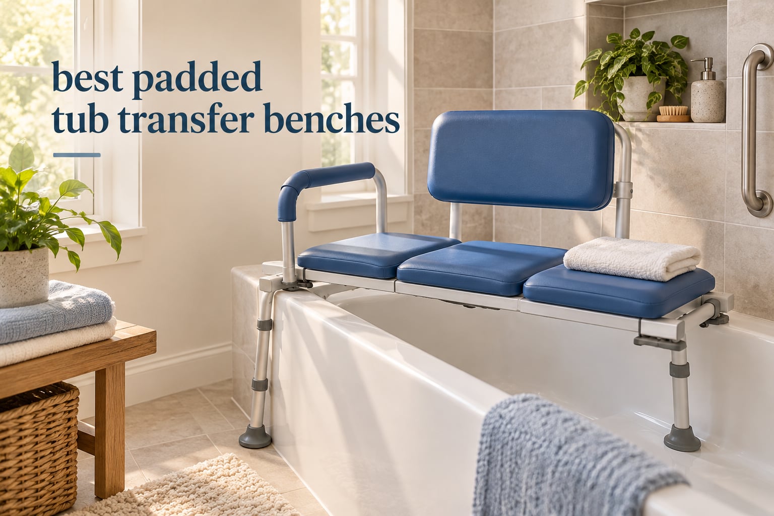 best padded tub transfer benches