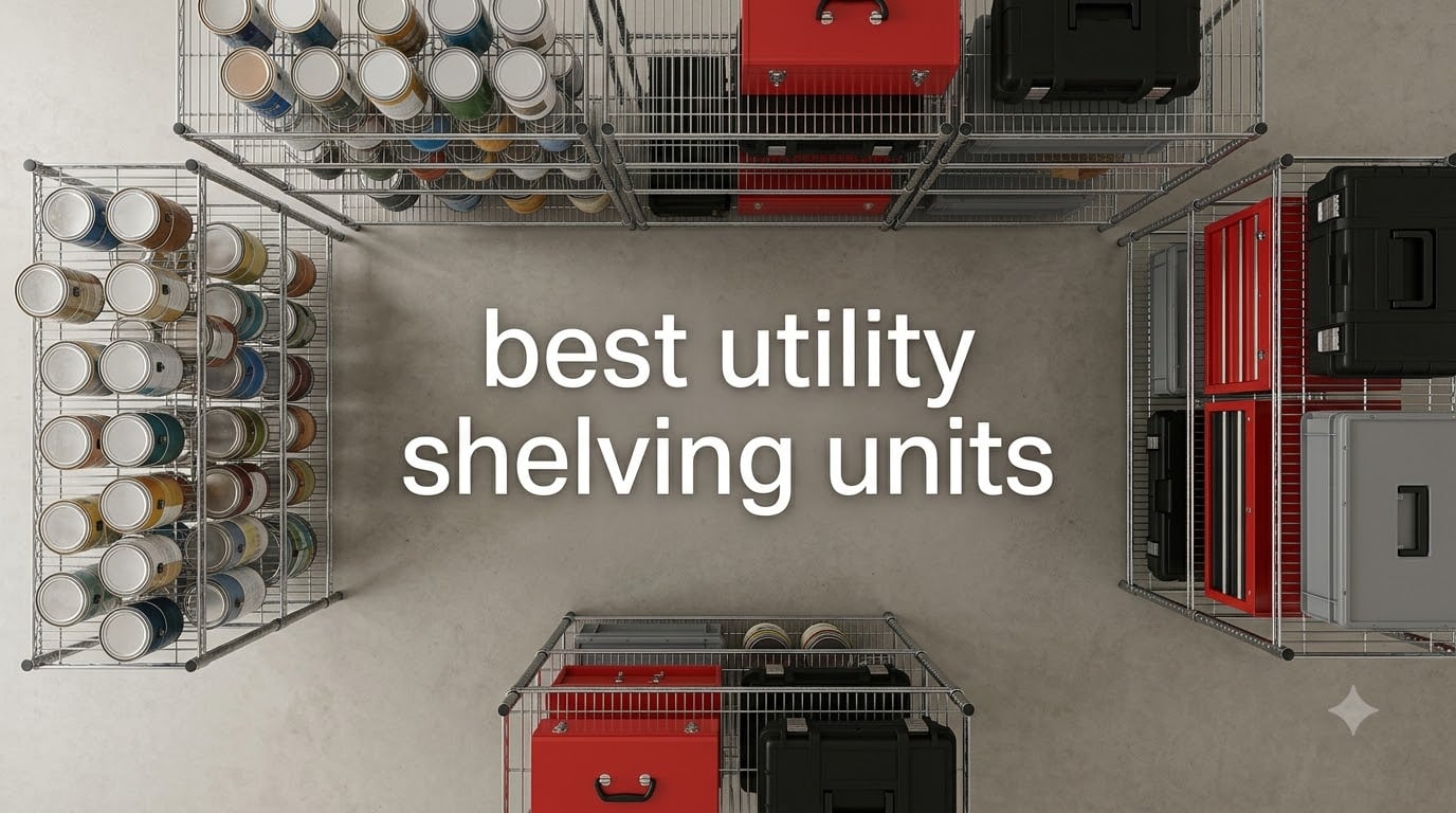 best utility shelving units