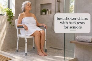 best shower chairs with backrests for seniors