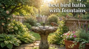 best bird baths with fountains