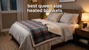 best queen size heated blankets