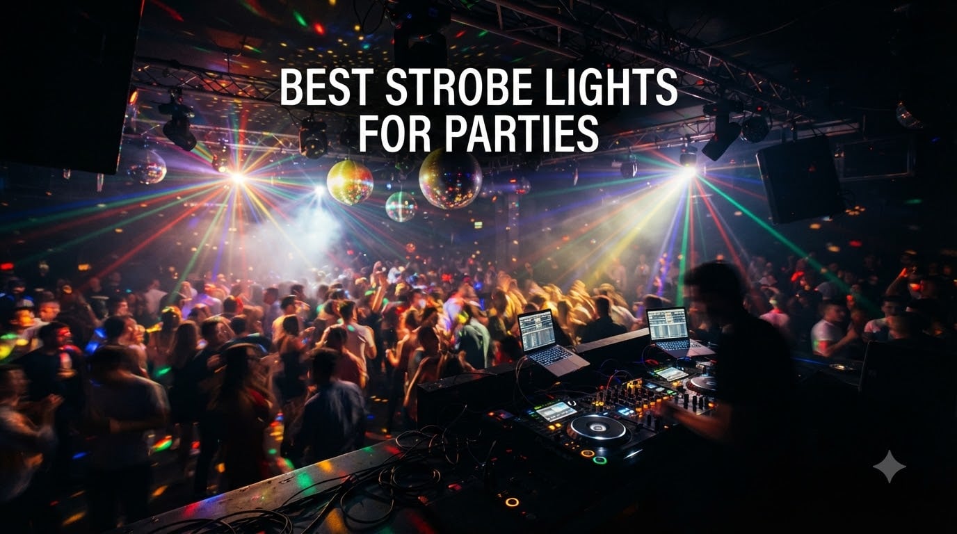 best strobe lights for parties