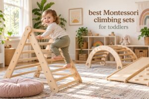 best Montessori climbing sets for toddlers