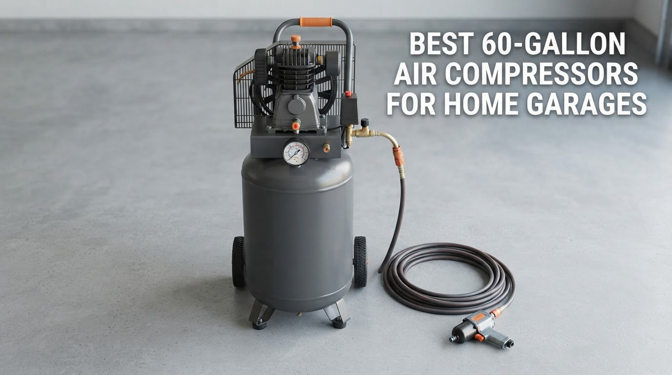 best 60 gallon air compressors for home garages