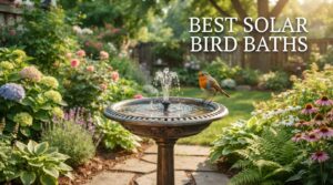best solar bird baths