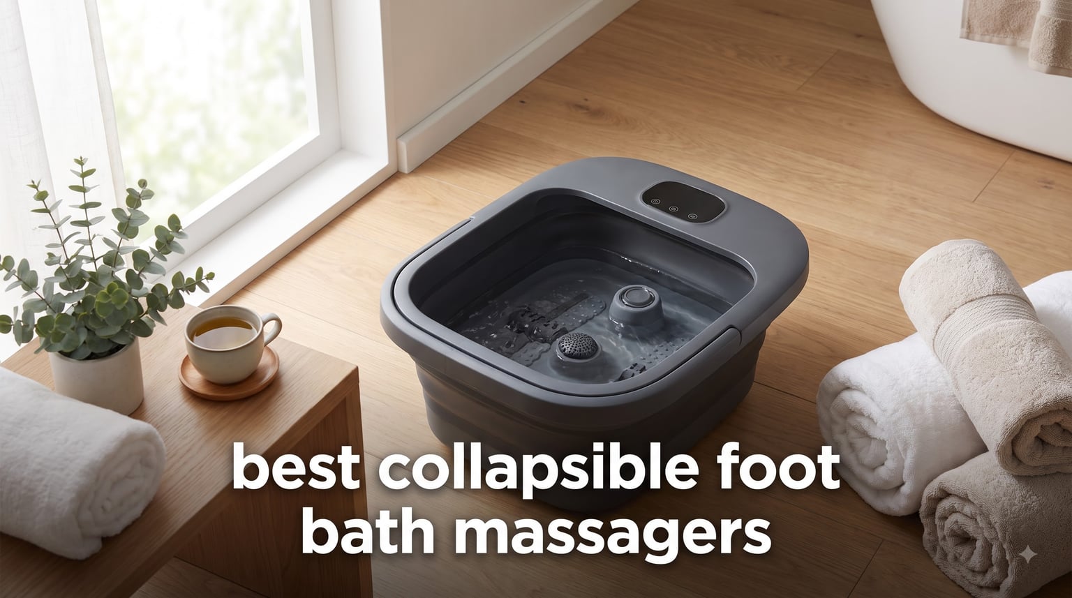 best collapsible foot bath massagers