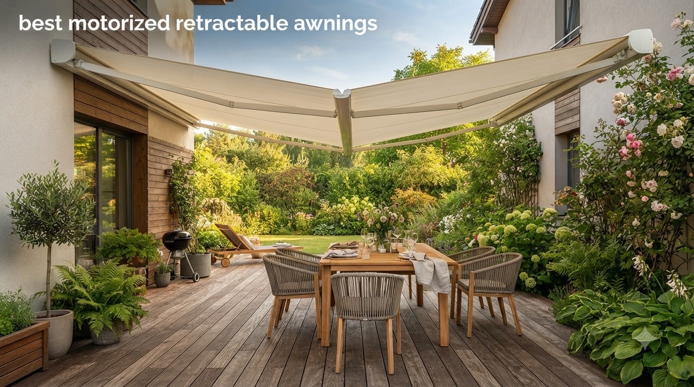best motorized retractable awnings