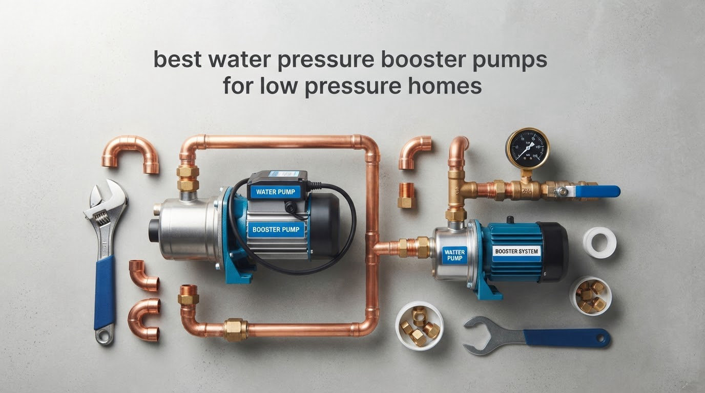 best water pressure booster pumps for low pressure homes