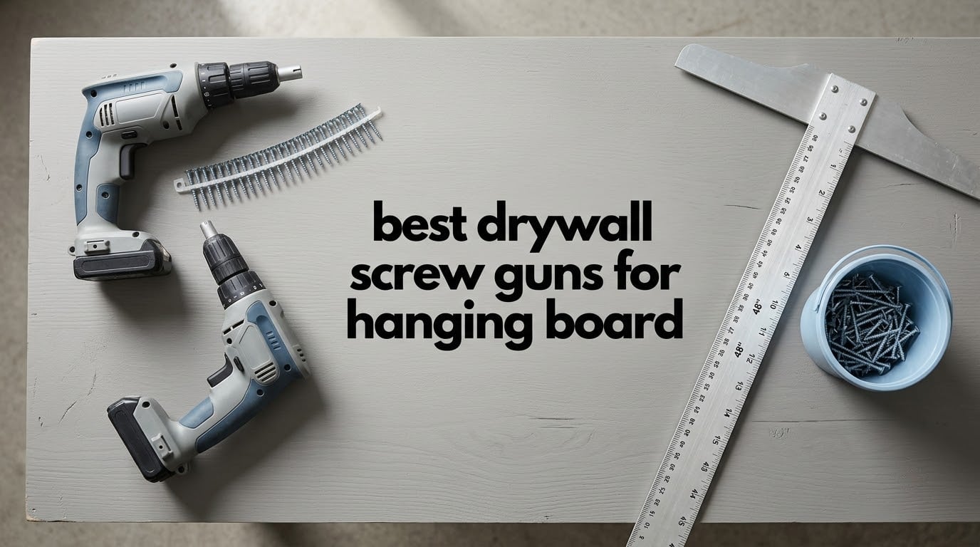 best drywall screw guns for hanging board