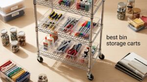 best bin storage carts