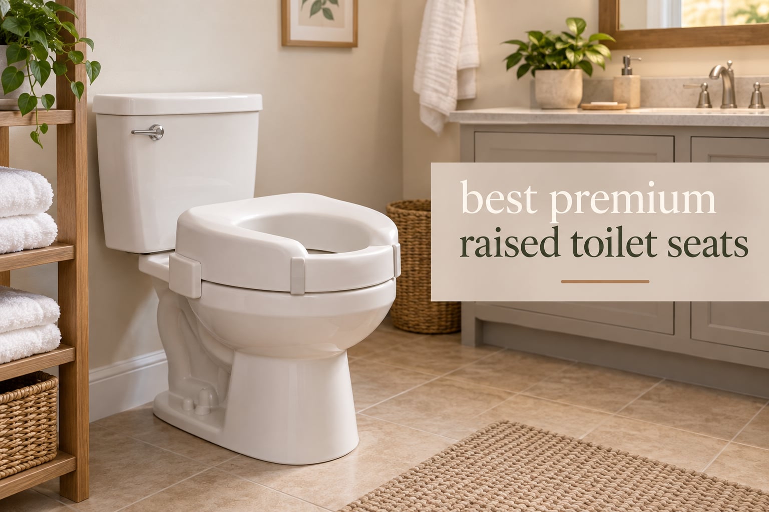 best premium raised toilet seats