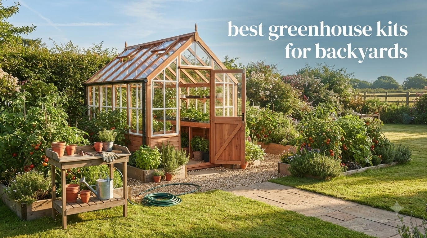 best greenhouse kits for backyards