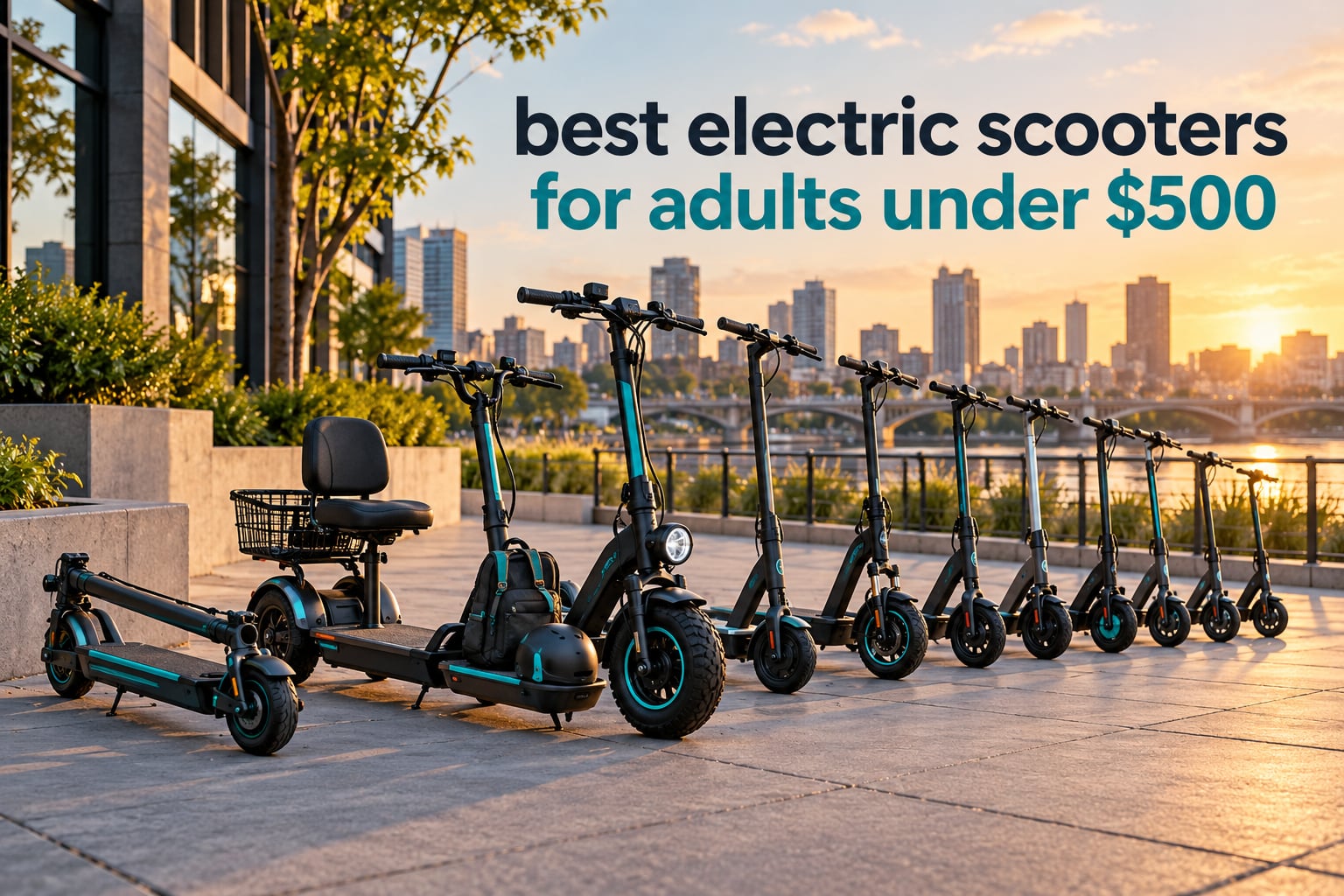 best electric scooters for adults under $500