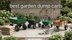 best garden dump carts