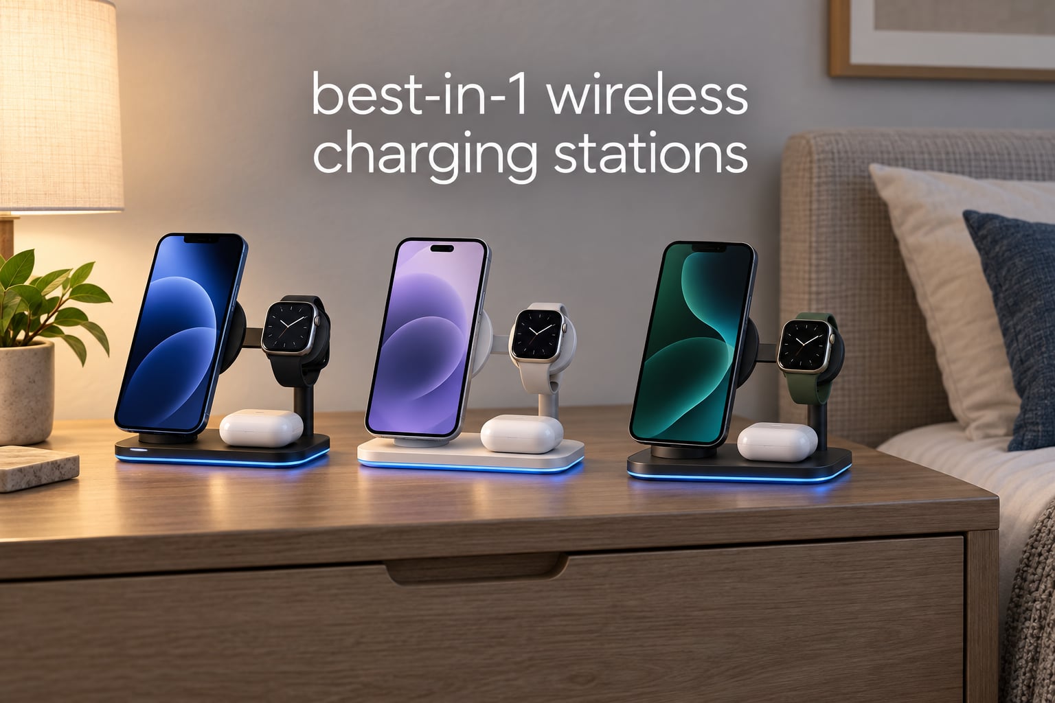 best 3-in-1 wireless charging stations