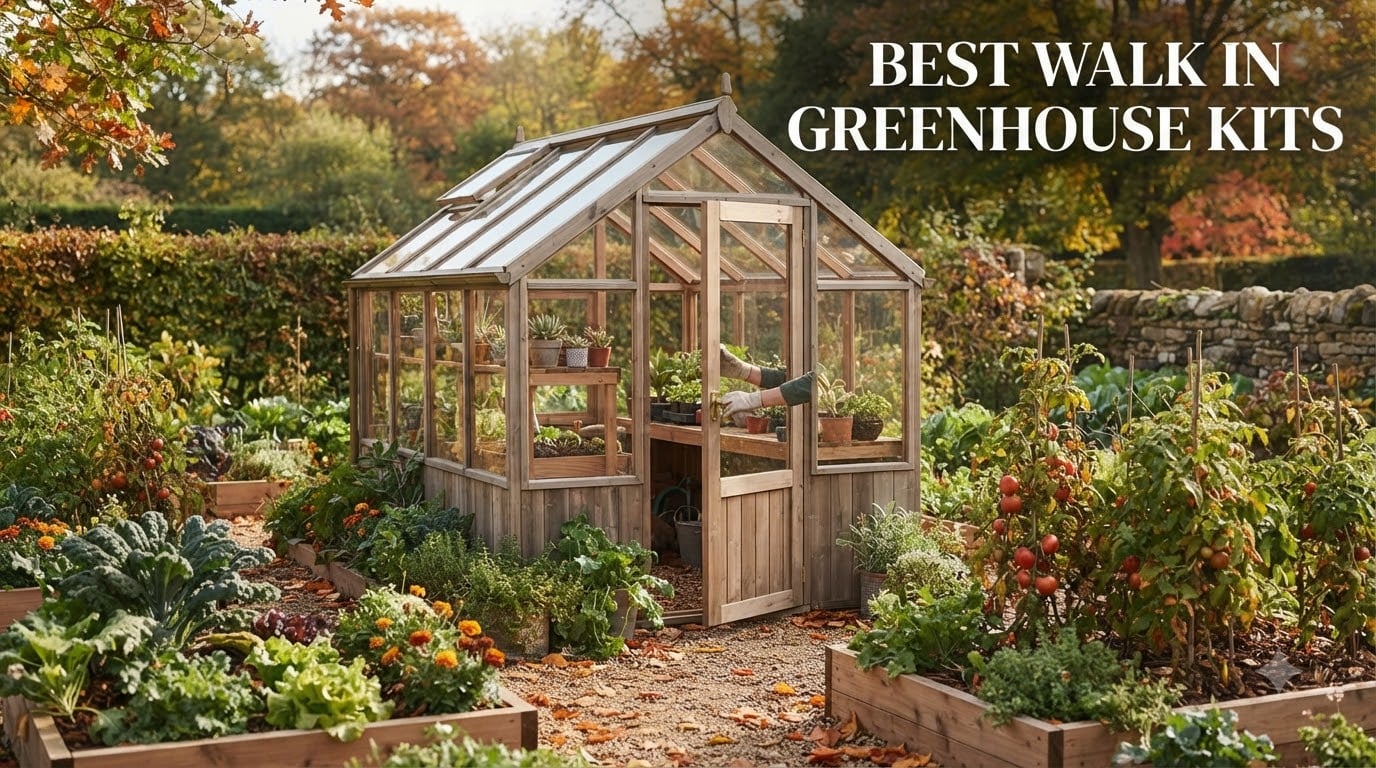 best walk in greenhouse kits