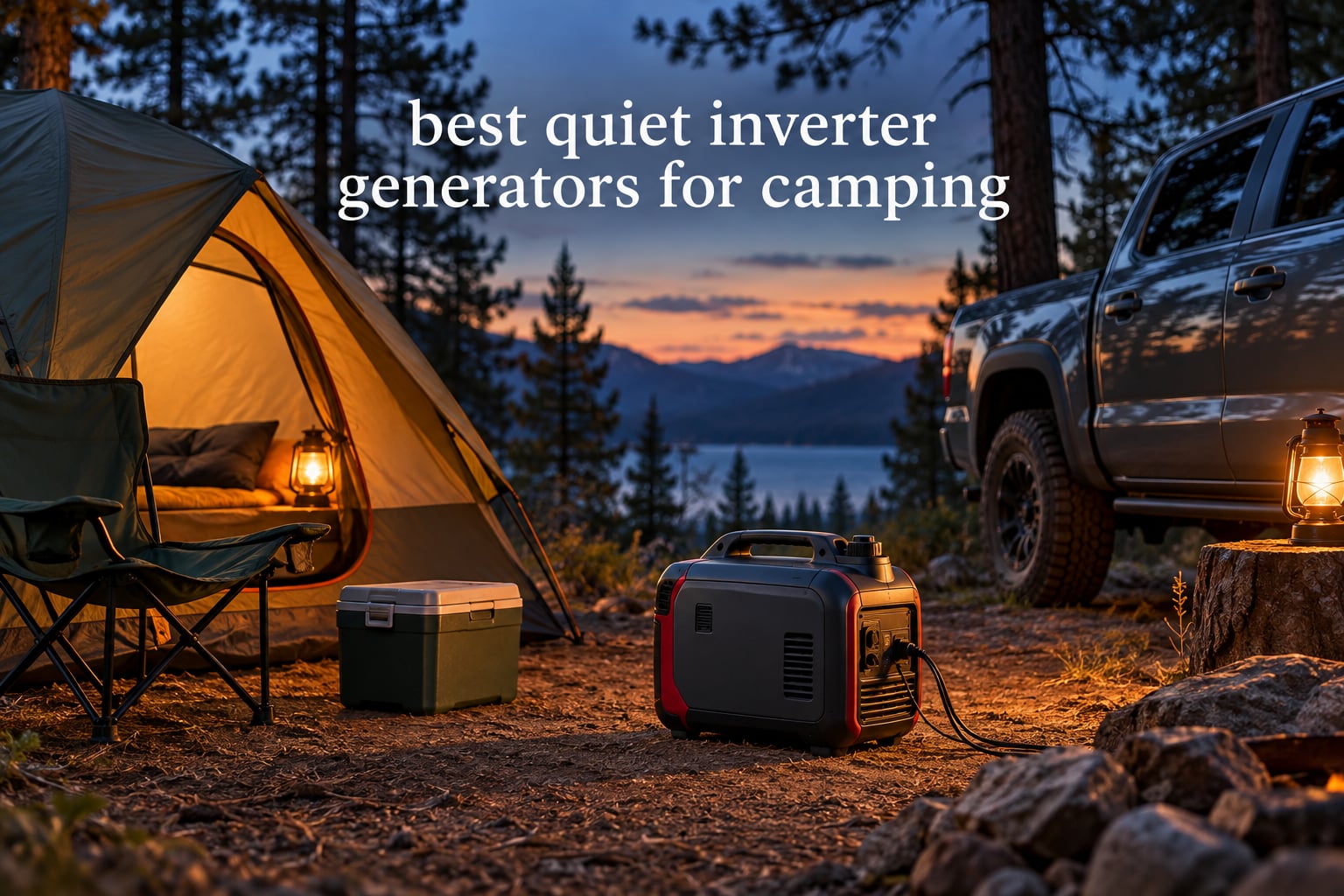 best quiet inverter generators for camping