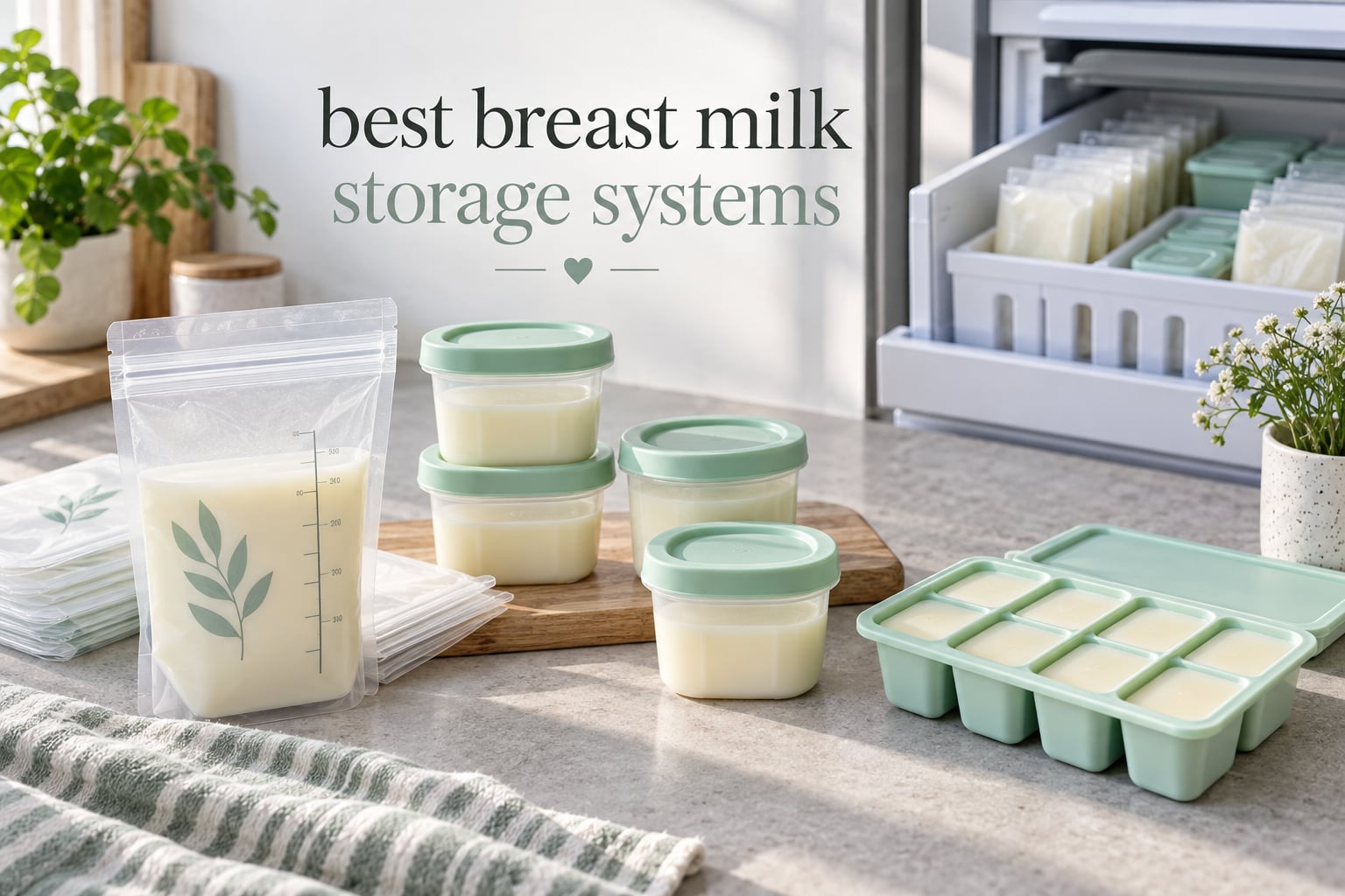 best breast milk storage systems