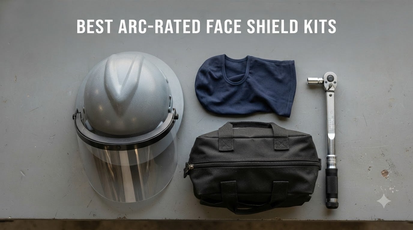 best arc-rated face shield kits