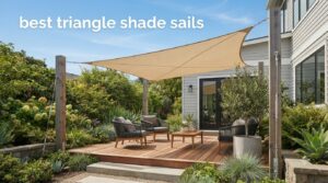 best triangle shade sails