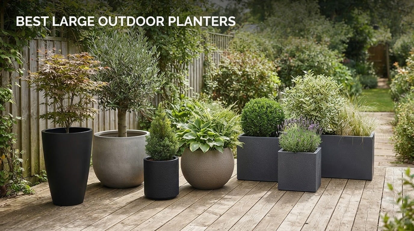 best large outdoor planters
