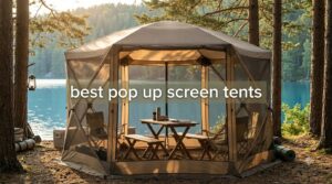best pop up screen tents