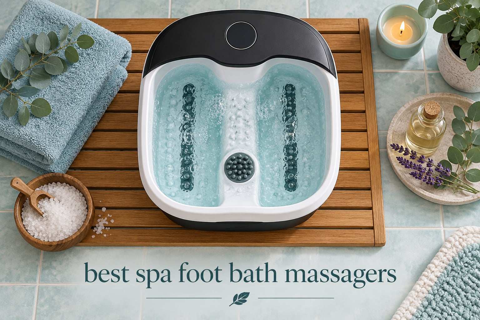 best spa foot bath massagers
