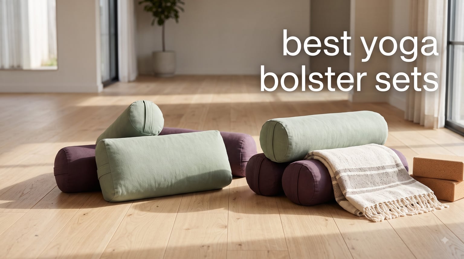 best yoga bolster sets