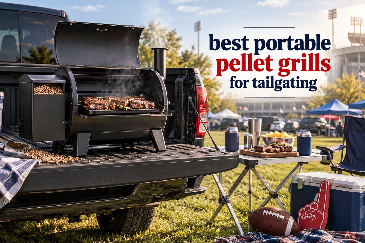 best portable pellet grills for tailgating