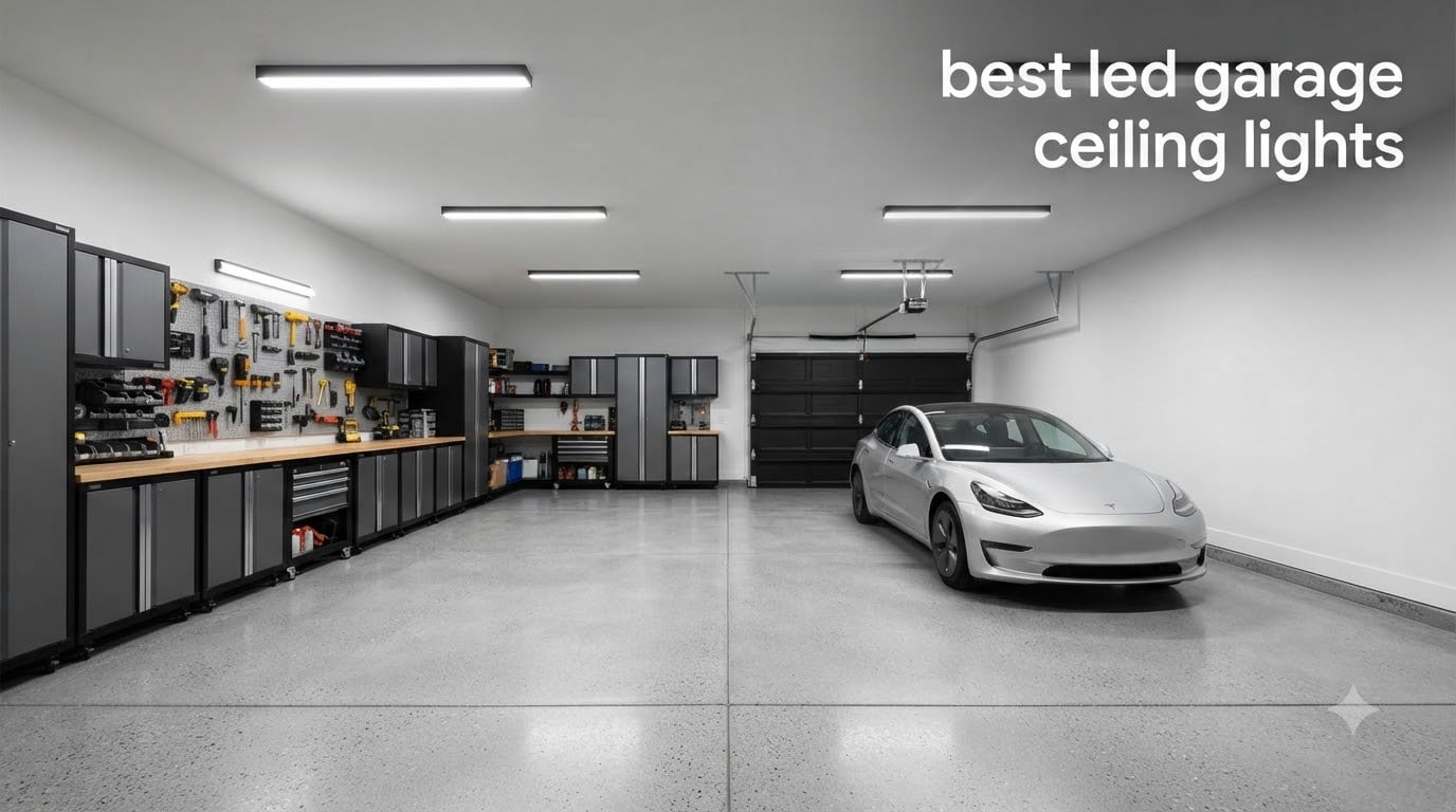 best led garage ceiling lights