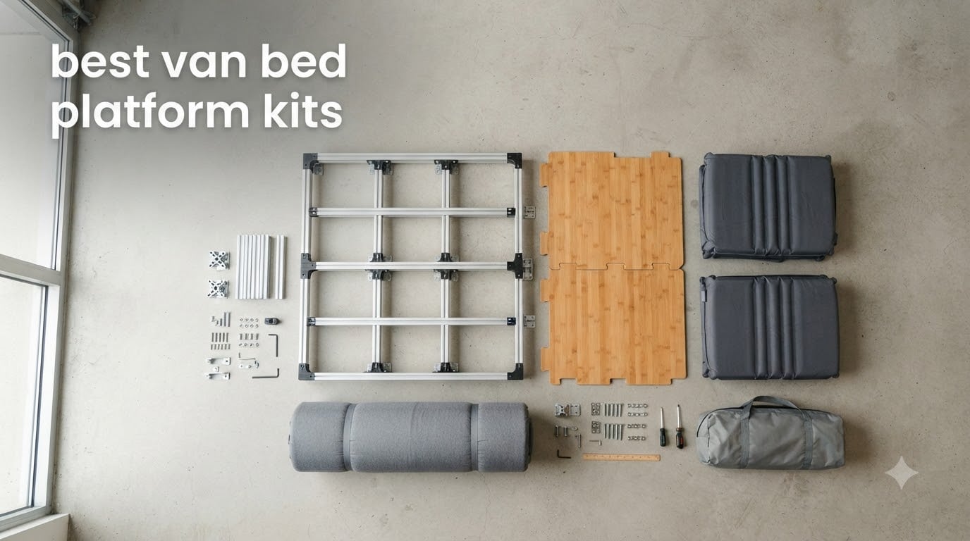 best van bed platform kits