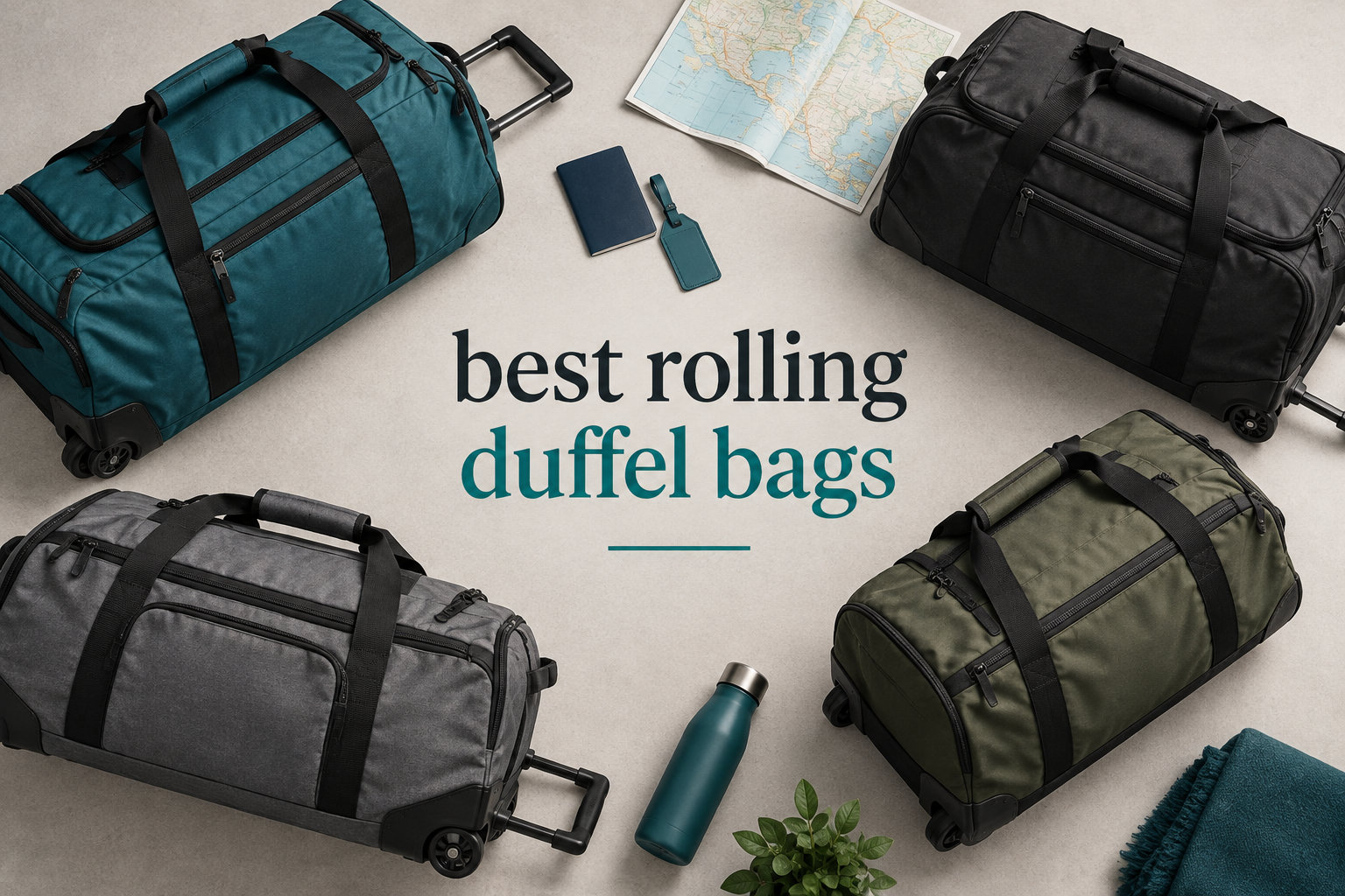 best rolling duffel bags