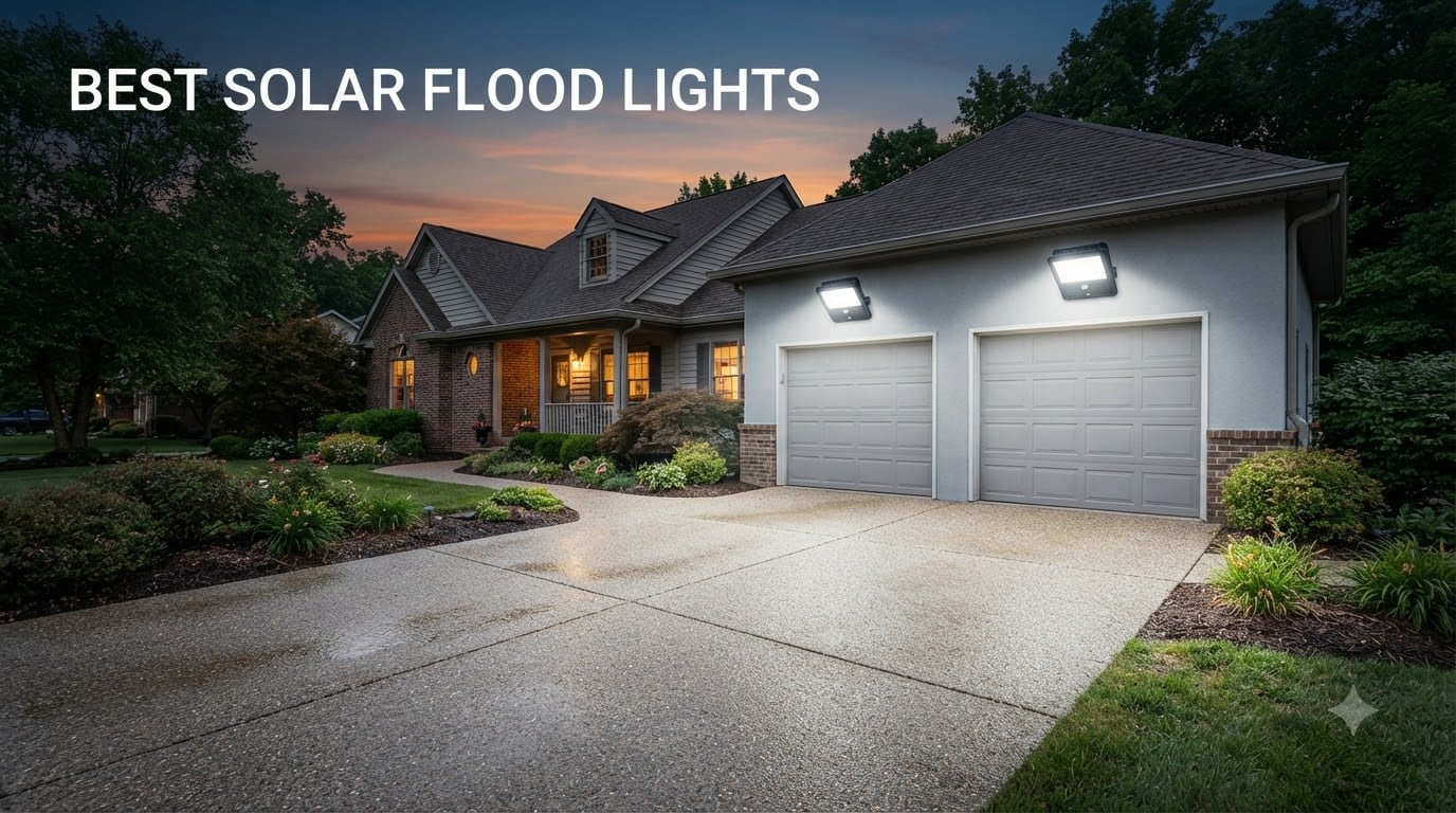 best solar flood lights