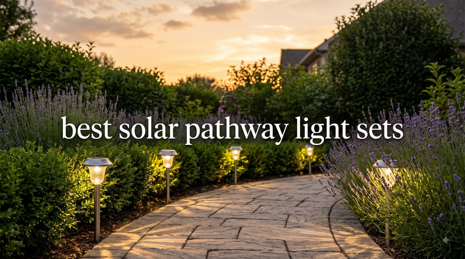 best solar pathway light sets