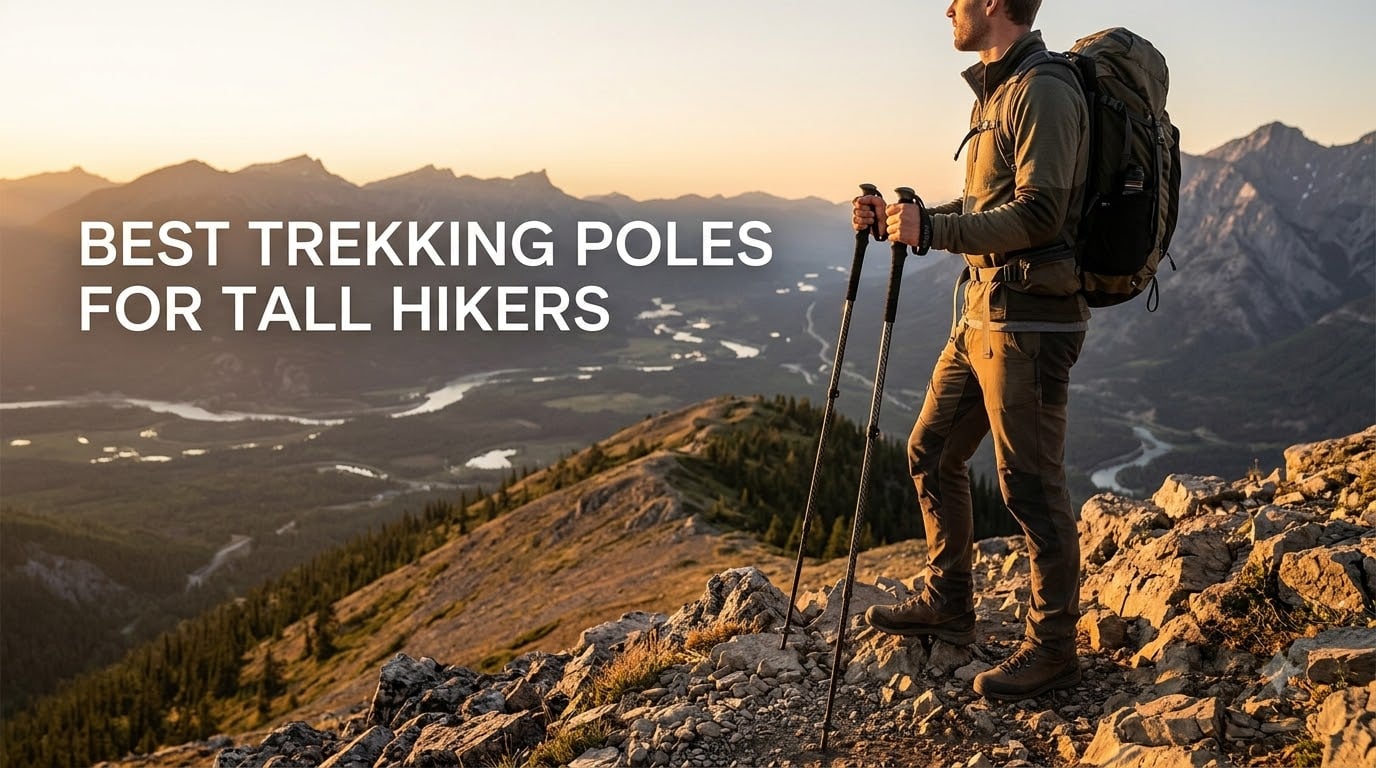 best trekking poles for tall hikers