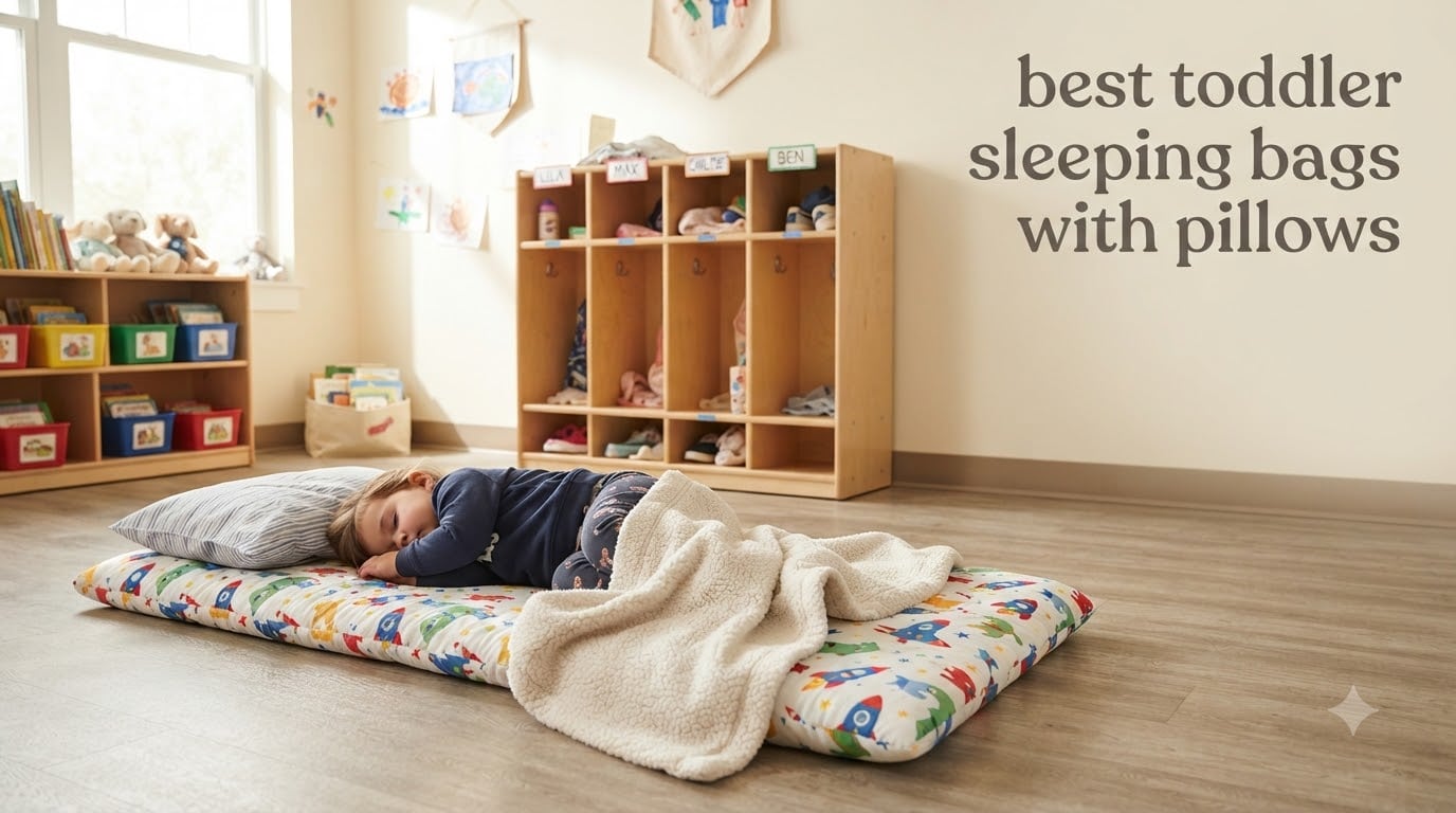best toddler sleeping bags with pillows