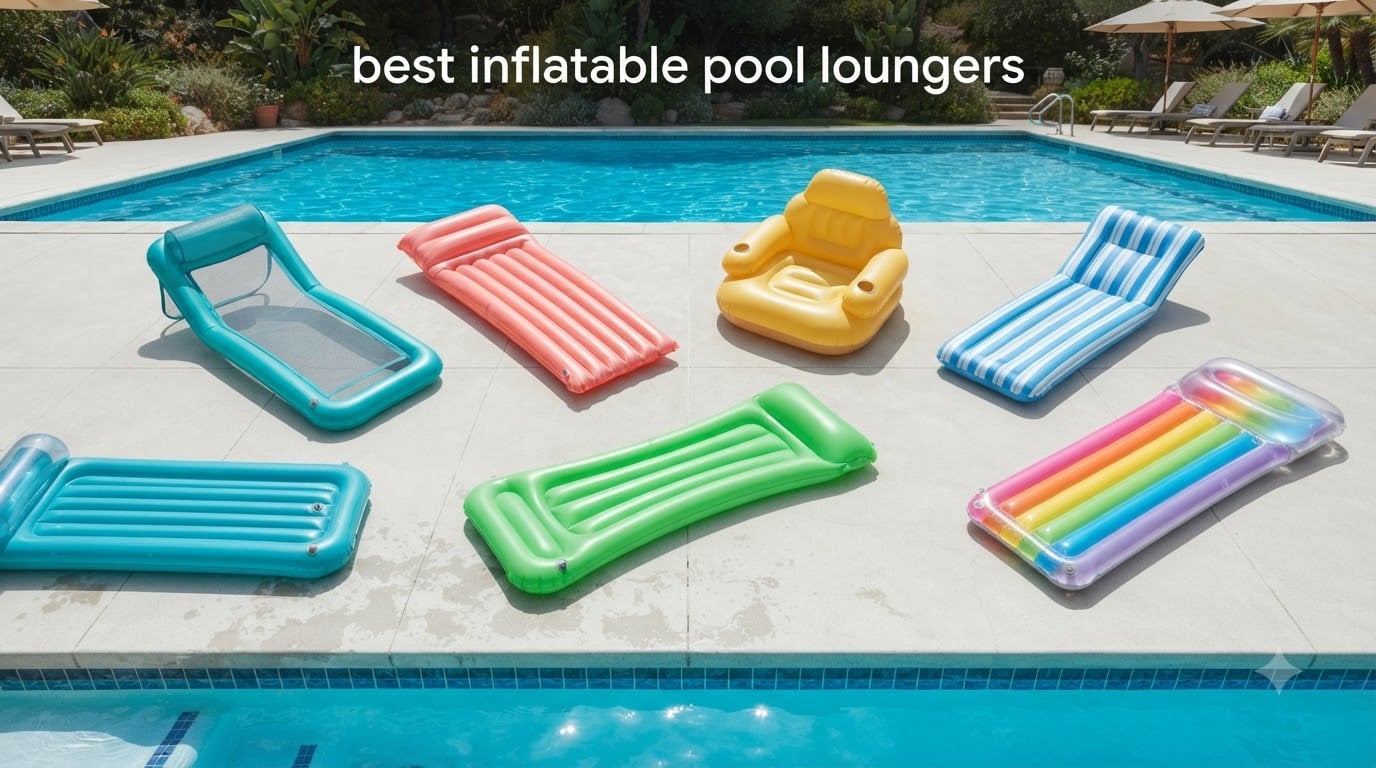 best inflatable pool loungers