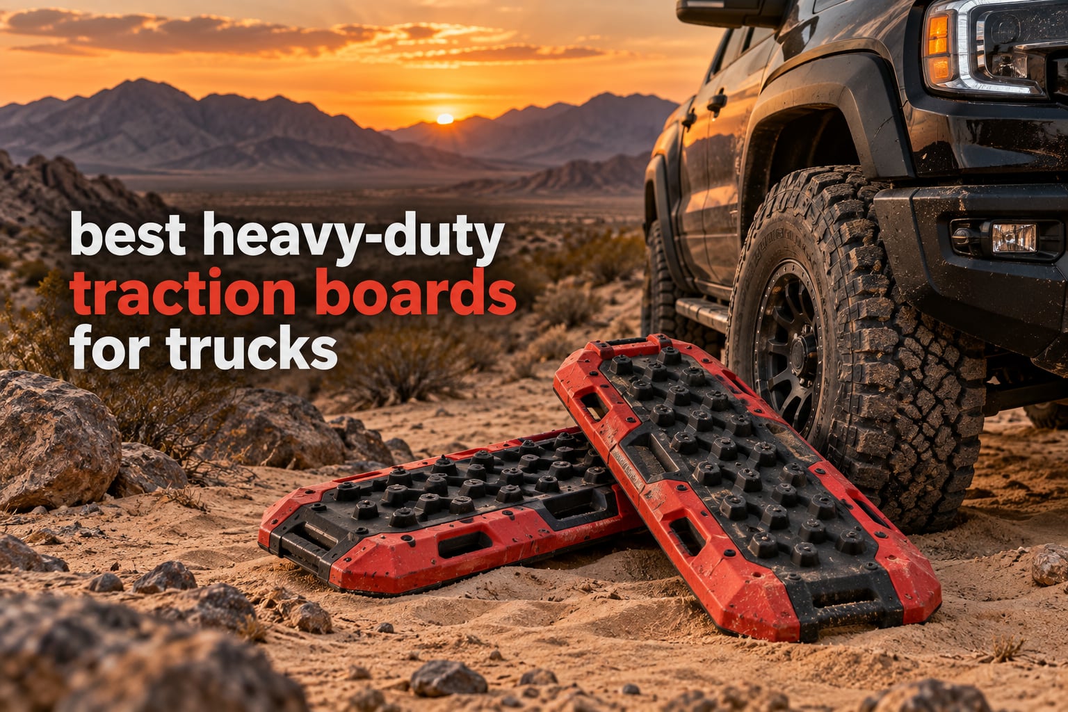 best heavy-duty traction boards for trucks