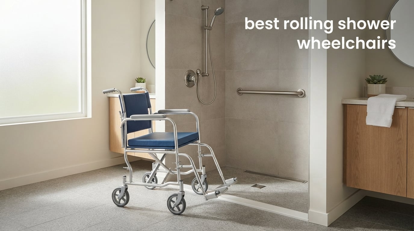 best rolling shower wheelchairs
