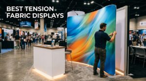 best tension fabric displays