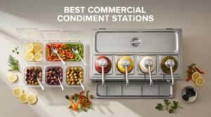 best commercial condiment stations