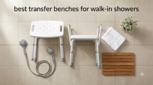 best transfer benches for walk-in showers